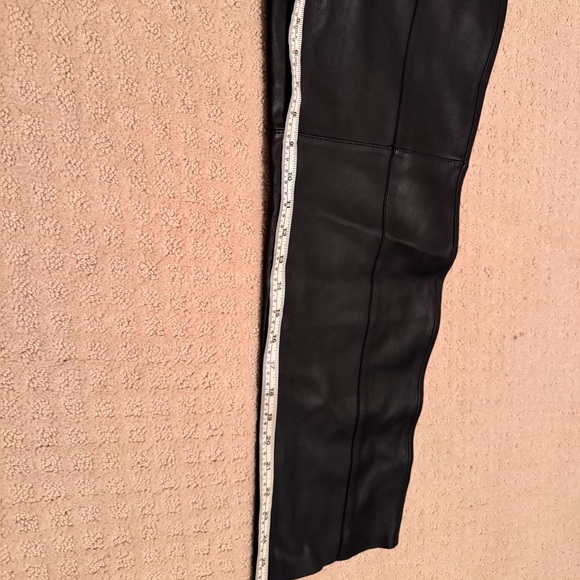 TED BAKER Genuine Leather Pants NEW WITHOUT TAGS SIZE 2 - Picture 13 of 15